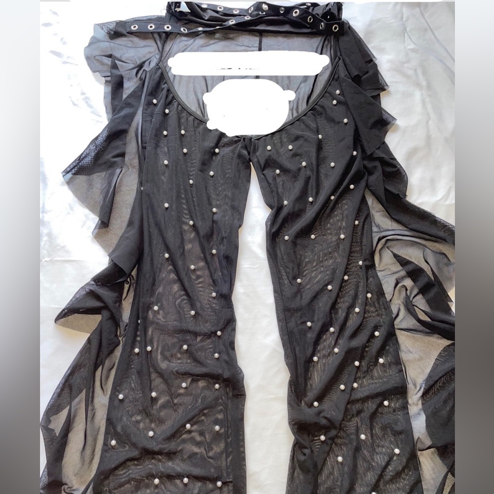 Black flared pants from AMAZON